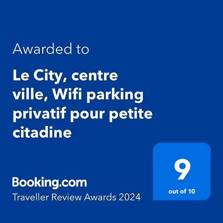 דירה Le City, Centre Ville, Wifi Petit Parking Linge En Option *